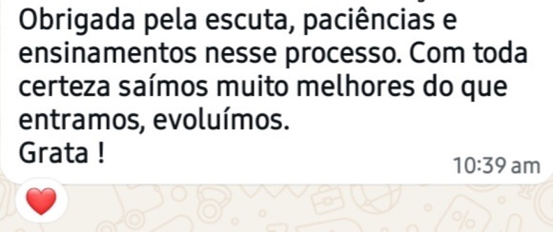 Depoimento de aluna 3