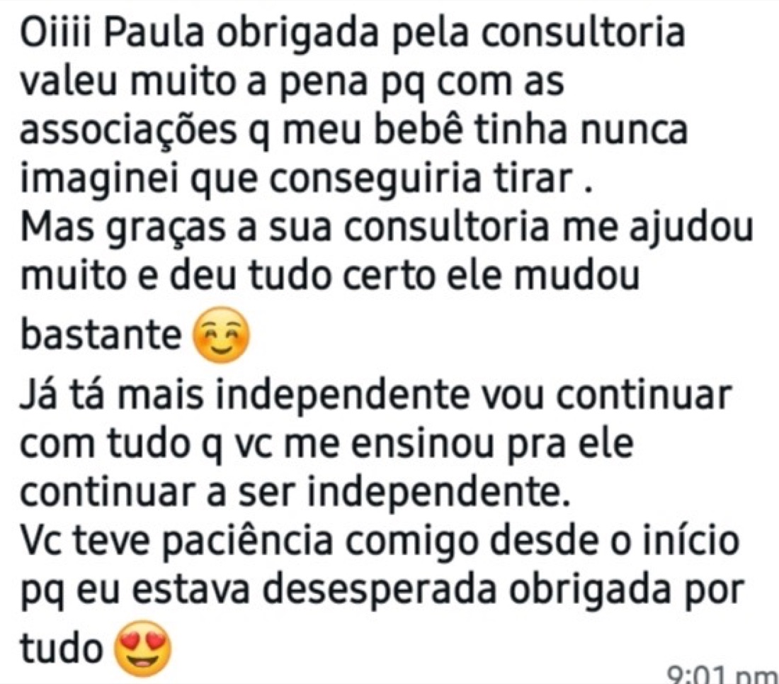Depoimento de aluna 4
