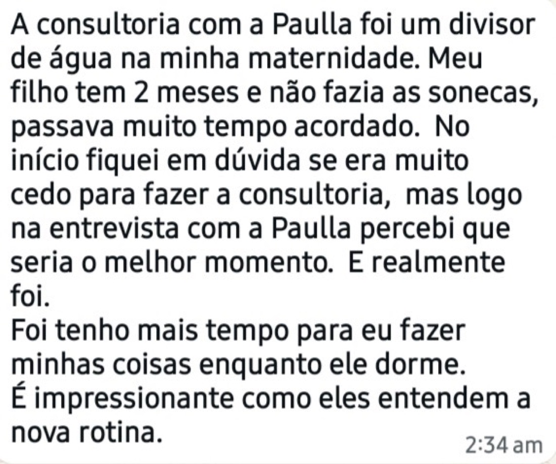 Depoimento de aluna 14