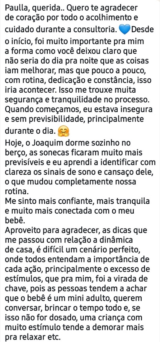 Depoimento de aluna 27