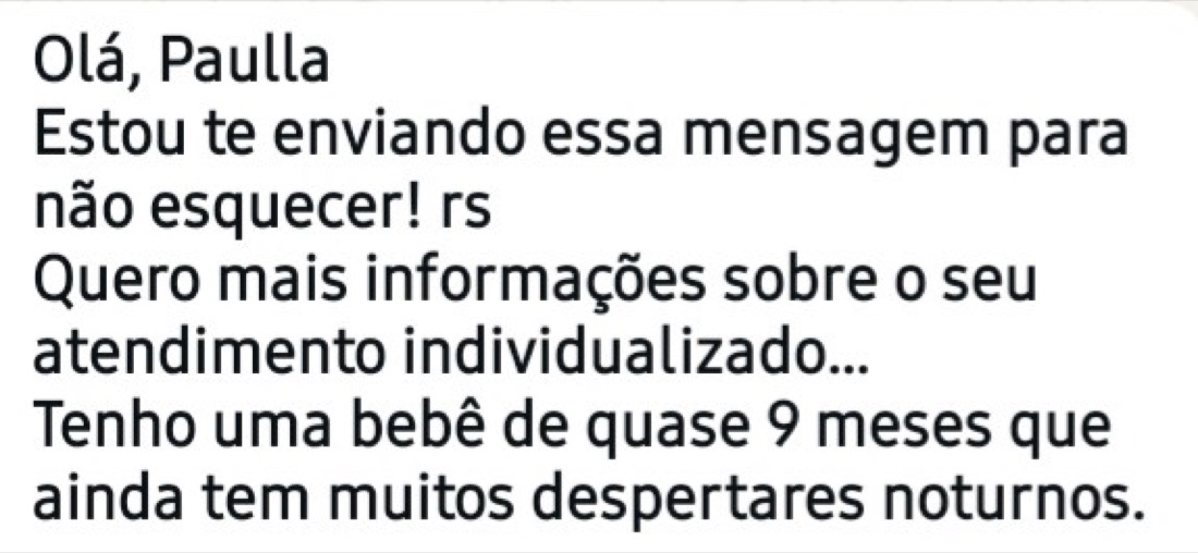 Depoimento de aluna 28