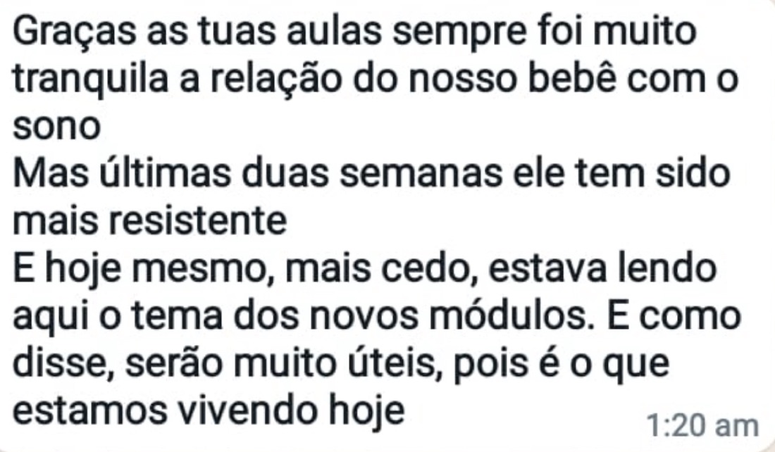 Depoimento de aluna 8