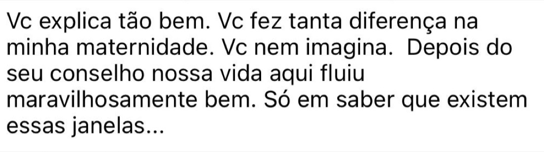 Depoimento de aluna 9