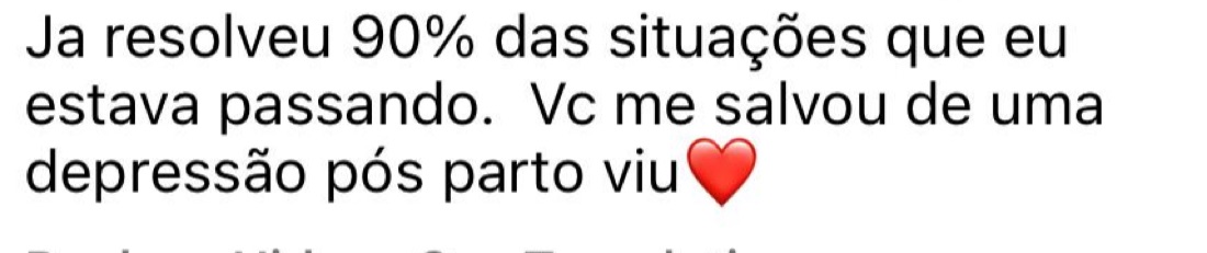 Depoimento de aluna 10